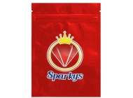 PRINTED SPARKYS GRIP SEAL FOIL POUCHES (3 TYPES)